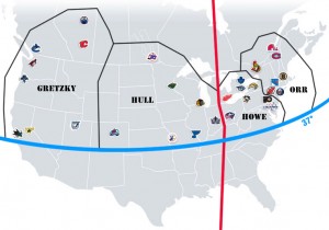 NHL Realignment Map - Week 3