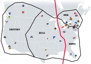 nhlMap7 NHL Realignment Map - Week 7