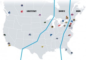 NHL Realignment Map - Week 15