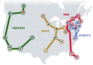 NHL-Realignment-Map-Wk28-alt3 The New NHL - Conference Names - Homage 1
