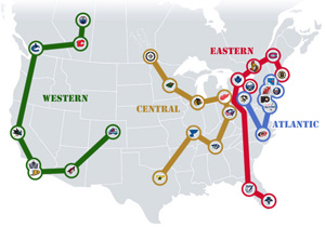 NHL Realignment Map - Week 28