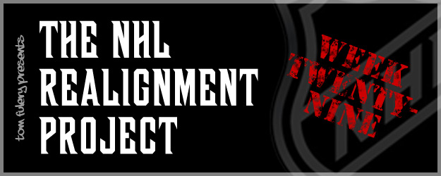 NHL Realignment Project – Week 29