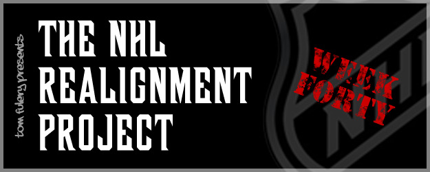 NHL Realignment Project - Week 40