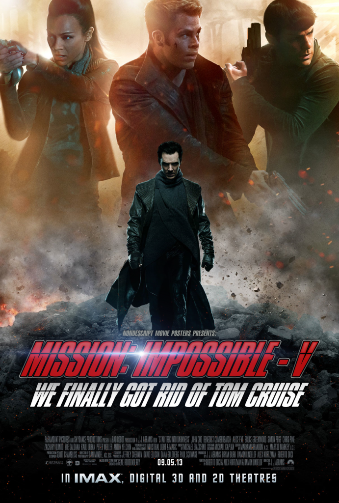 Nondescript Movie Posters Presents: Mission: Impossible V